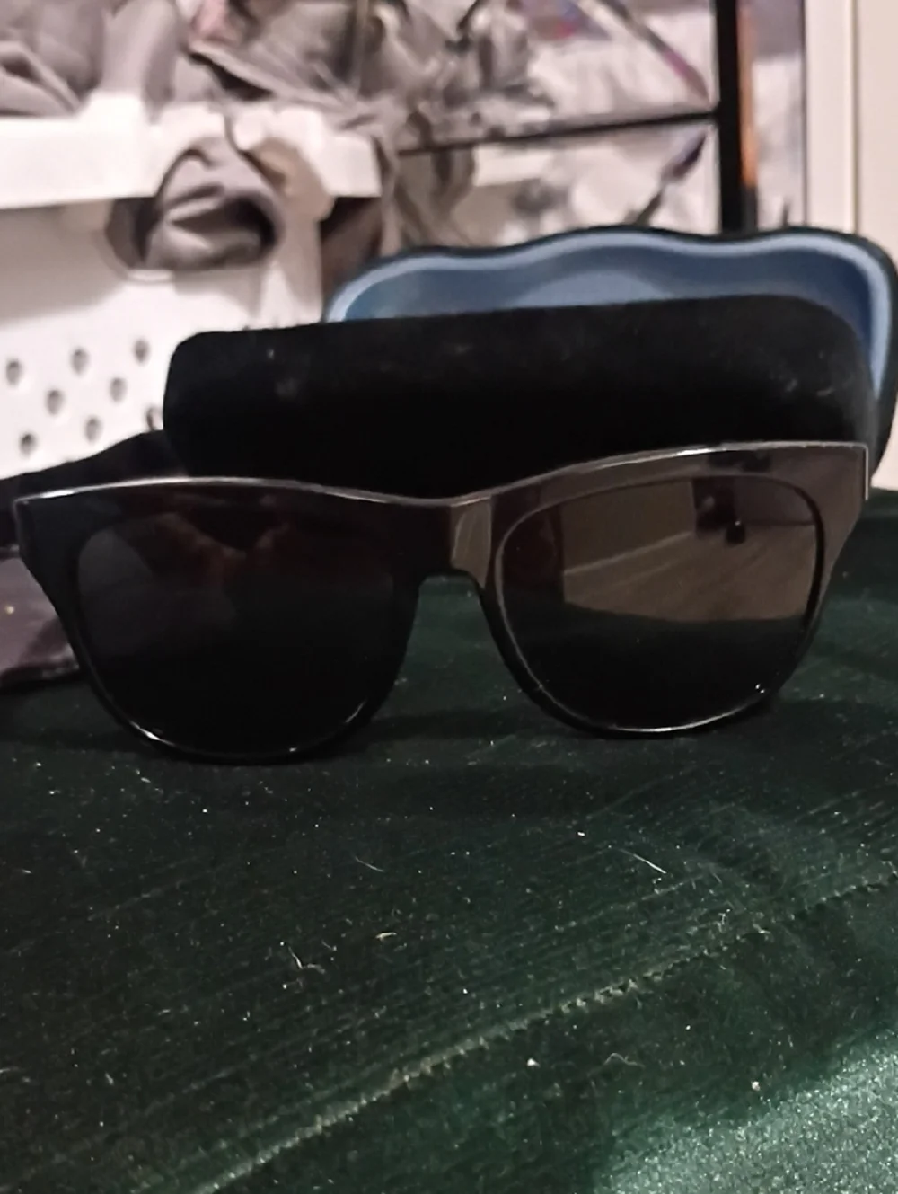 Gucci Black Shield Sunglasses